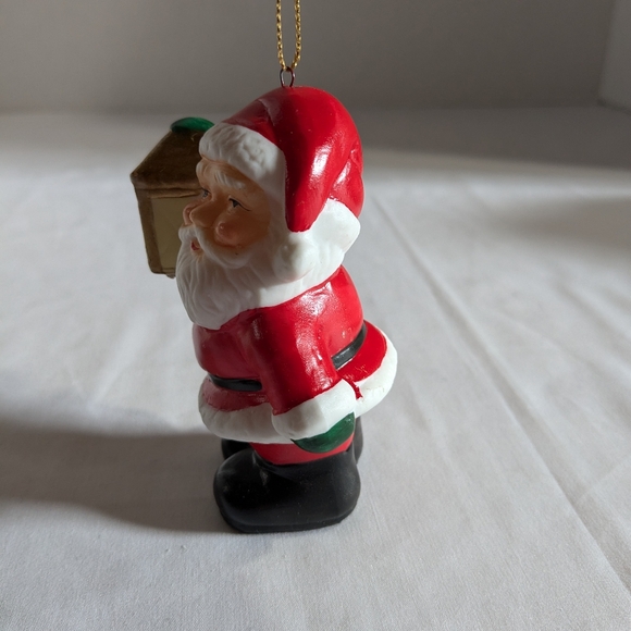 VTG Noma Santa Illuminated Christmas Tree Ornament With Extension Light Taiwan - Picture 6 of 16